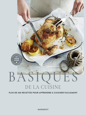 cover image of Basiques de la cuisine
